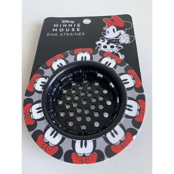 Disney Minnie Mouse Faces KITCHEN SINK STRAINER Standard Size Drain NEW - Picture 3 of 7
